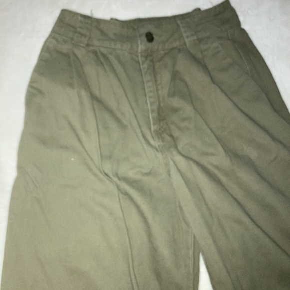 Forever 21 army green cargos (SMALL) - Picture 2 of 3